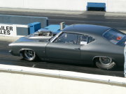 Grey Blown Chevelle Outlaw 10.5 Drag Car